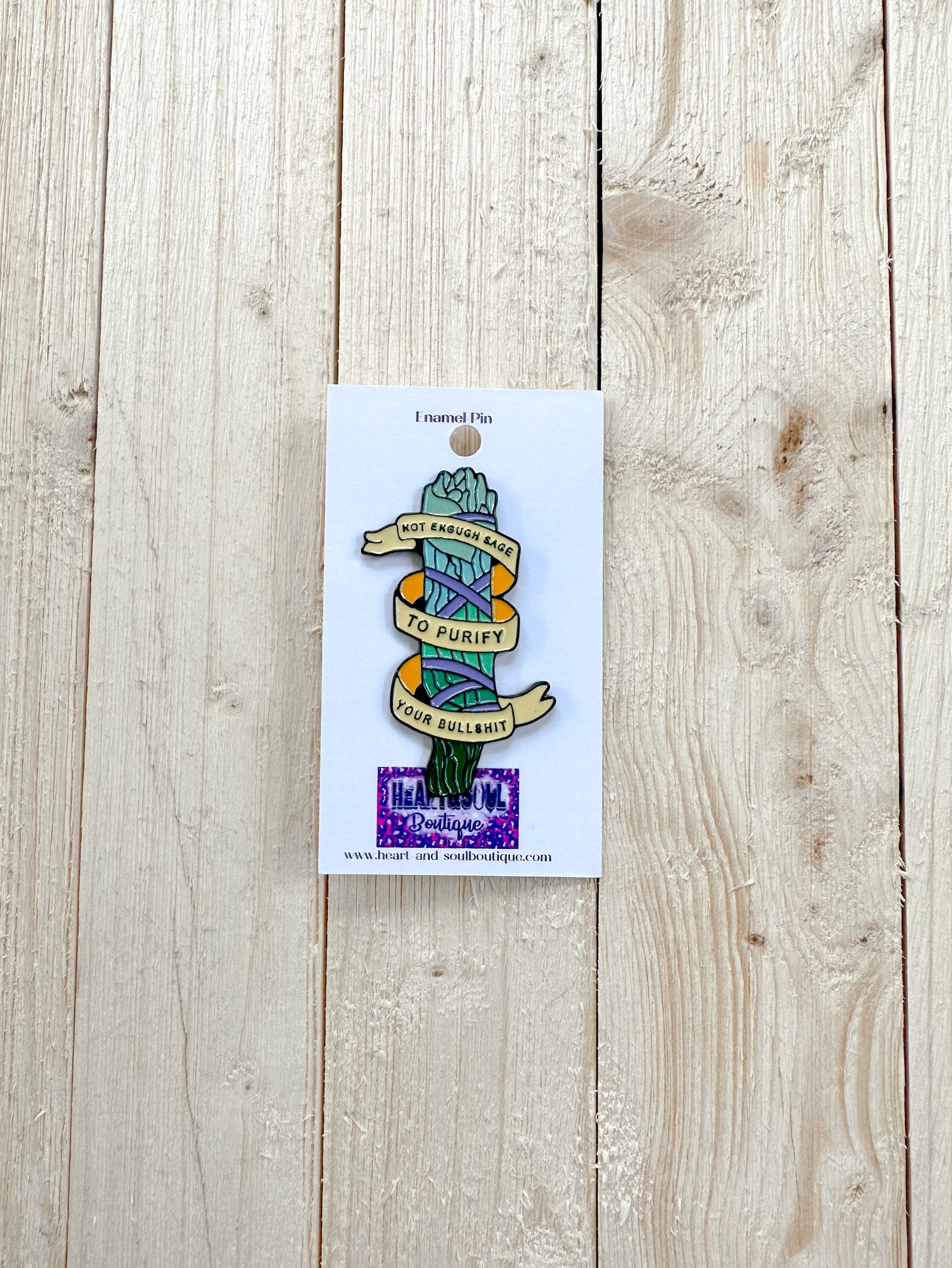 Witchy & Crystals Pin