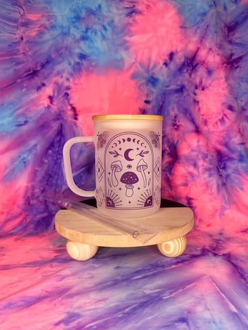 Purple Mushroom Arch Mug